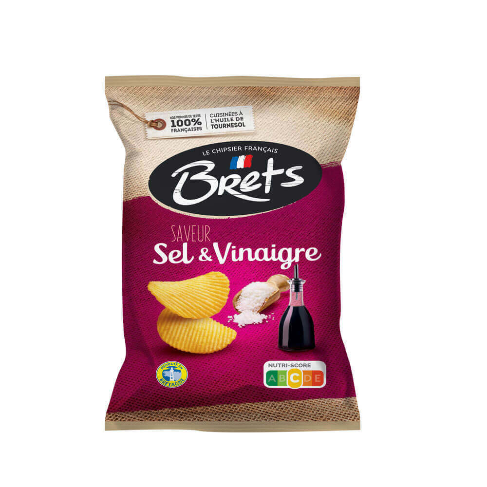 Brets Salt & Vinegar Crisps 125g